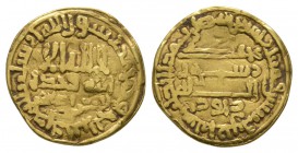 World Coins - Europe - Imitation of Abbasid Gold Dinar
After 170 AH. Copying anonymous issue, official's name DAUD. Obv: inscription in three lines w...