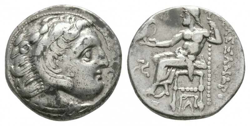Ancient Greek Coins - Macedonia - Alexander III (the Great) - Zeus Drachm
336-3...