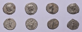 Ancient Roman Imperial Coins - Faustina I to Severus Alexander - Denarii [4]
147-235 AD. Group comprising denarii of: Faustina I (Ceres); Caracalla (...