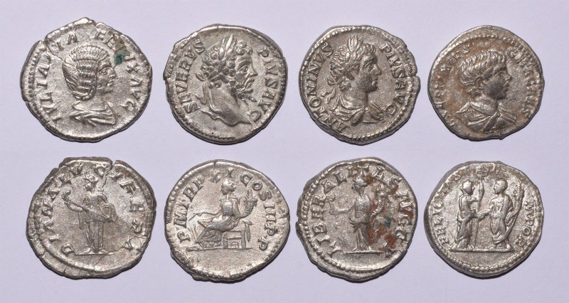 Ancient Roman Imperial Coins - Septimius Severus to Geta - Denarii [4]
193-212 ...