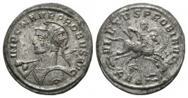 Ancient Roman Imperial Coins - Probus - Emperor Spearing Enemy Antoninianus
278-282 AD. Serdica mint. Obv: IMP C M AVR PROBVS AVG legend with radiate...