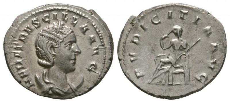 Ancient Roman Imperial Coins - Herennia Etruscilla - Pudicitia Antoninianus
250...