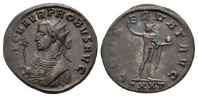 Ancient Roman Imperial Coins - Probus - Sol Antoninianus
277 AD. Ticinum mint. Obv: IMP C M AVR PROBVS AVG legend with radiate, draped and cuirassed ...