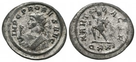 Ancient Roman Imperial Coins - Probus - Mars Antoninianus
280-284 AD. Ticinum mint. Obv: IMP C PROBVS AVG legend with radiate, draped and cuirassed b...