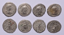 Ancient Roman Imperial Coins - Septimius Severus to Geta - Denarii [4]
193-212 AD. Groups comprising denarii of: Septimius Severus (emperor sacrifici...