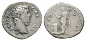 Ancient Roman Imperial Coins - Aelius - Pietas Denarius
137 AD. Rome mint. Obv: L AELIVS CAESAR legend with bare head right. Rev: TR POT COS II legen...
