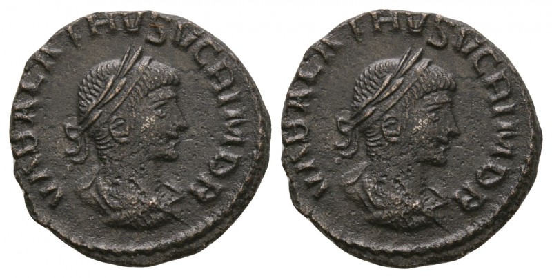 Ancient Roman Imperial Coins - Vabalathus with Aurelian - Double Portrait Antoni...