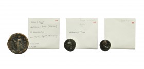 Ancient Roman Provincial Coins - Antoninus Pius to Caracalla - Bronzes [3]
2nd century AD. Group comprising: Antoninus Pius (2; Egypt, hemidrachm; Sy...