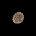 Ancient Roman Provincial Coins - Lead Coin Mould
Circa 3rd-4th century AD. A lead coin forger's mould for making a false obverse of a Roman provincia...
