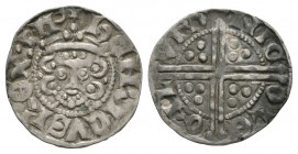 English Medieval Coins - Henry III - London / Nichole - Mule Long Cross Penny
1250-1251 AD. Class 3c/4 mule? Obv: facing bust with hENRICVS REX:III l...