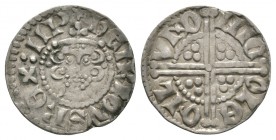 English Medieval Coins - Henry III - London / Nichole - Long Cross Penny
1248-1250 AD. Class 3c. Obv: facing bust with hENRICVS REX III legend. Rev: ...