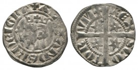 World Coins - Scotland - Alexander III - Long Cross Penny
1280-1286 AD. Second coinage, type Mc. Obv: profile bust with sceptre and +ALEXANDER DEI GR...