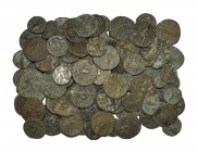 World Coins - India - Kushan Mixed Coppers Group [100]
1st-4th century AD. Group comprising: mixed coppers including various types and issues. 295 gr...