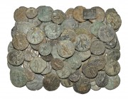 World Coins - India - Kushan Mixed Coppers Group [100]
1st-4th century AD. Group comprising: mixed coppers including various types and issues. 340 gr...