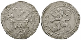 World Coins - Netherlands - Zwolle - 1649 - Lion Daalder
Dated 1649 AD. Obv: standing figure supporting arms with MO ARG CIVITAS ZWOL A L IMP legend....
