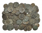 World Coins - India - Kushan Mixed Coppers Group [100]
1st-4th century AD. Group comprising: mixed coppers including various types and issues. 325 gr...