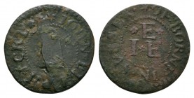 British Tokens - 17th Century - Sussex / Ellphicke Token Farthing
17th century AD. Sussex, Eastbourne(?), John Ellphicke. Obv: sugar loaf with IOHN E...