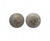 British Commemorative Medals - Phrenology - White Metal Symbol Medallion
Struck after 1805 AD. By Thomason. Obv: facing head outlined with numbered p...