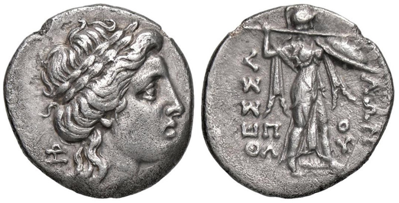 GRECHE - TESSALIA - Lega Tessalica - Dracma BCD 817 (AG g. 3,82) Ex asta Pecunem...