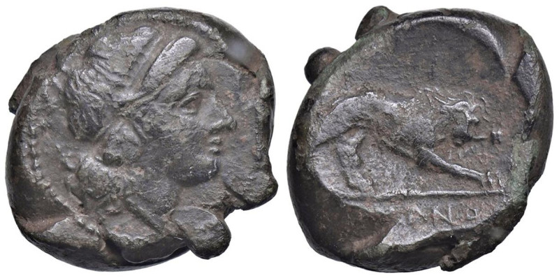 ROMANE REPUBBLICANE - ANONIME - Monete romano-campane (280-210 a.C.) - Doppia li...