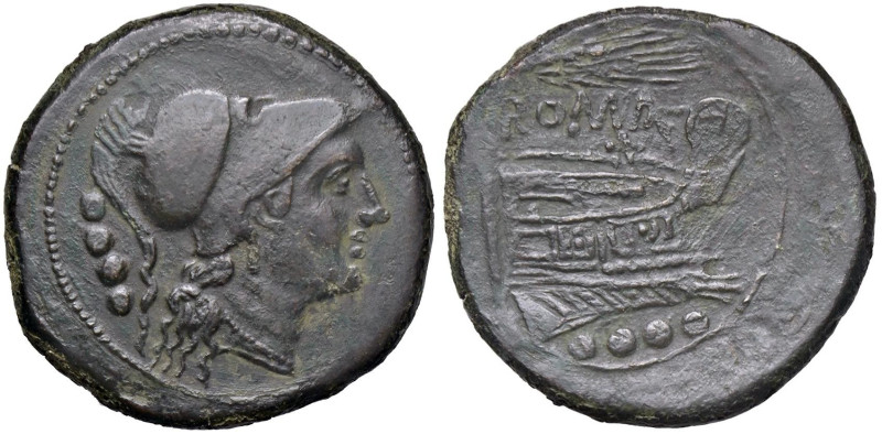 ROMANE REPUBBLICANE - ANONIME - Monete con simboli o monogrammi (211-170 a.C.) -...