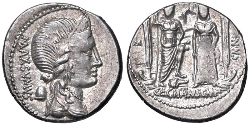 ROMANE REPUBBLICANE - EGNATIA - Cn. Egnatius Cn. f. Cn. n. Maxsumus (75 a.C.) - ...