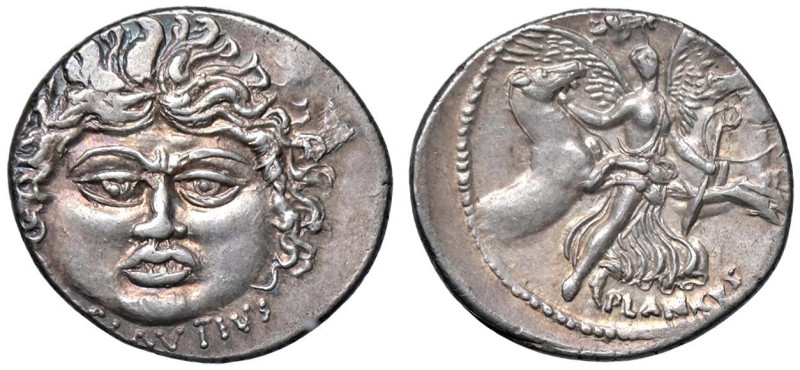 ROMANE REPUBBLICANE - PLAUTIA - L. Plautius Plancus (47 a.C.) - Denario B. 14; C...