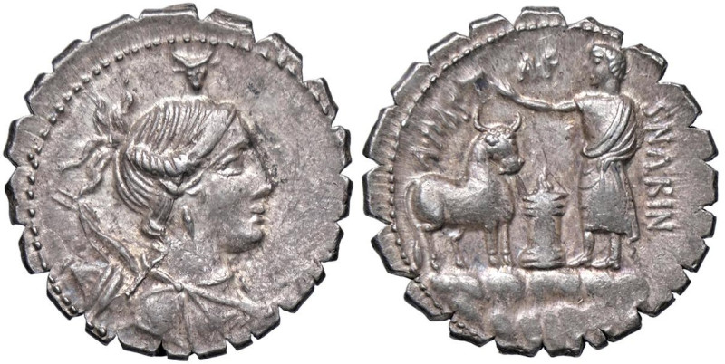 ROMANE REPUBBLICANE - POSTUMIA - A. Postumius A. f. Sp. n. Albinus (81 a.C.) - D...