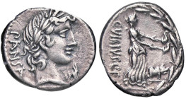 ROMANE REPUBBLICANE - VIBIA - C. Vibius C. F. Pansa (90 a.C.) - Denario B. 7; Cr. 342/3a (AG g. 3,8)

Status: BB

Notes: