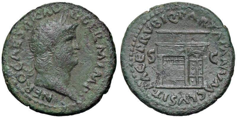 ROMANE IMPERIALI - Nerone (54-68) - Asse C. 164 (AE g. 10,36)

Status: BB/BB+...