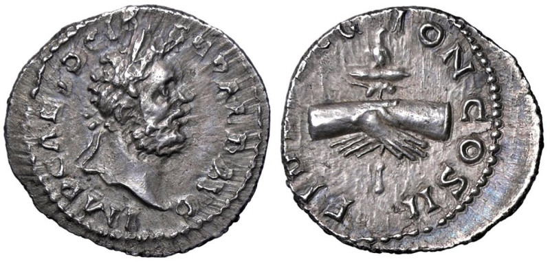 ROMANE IMPERIALI - Clodio Albino (193-195) - Denario C. 22; RIC 20 (AG g. 3,03)...