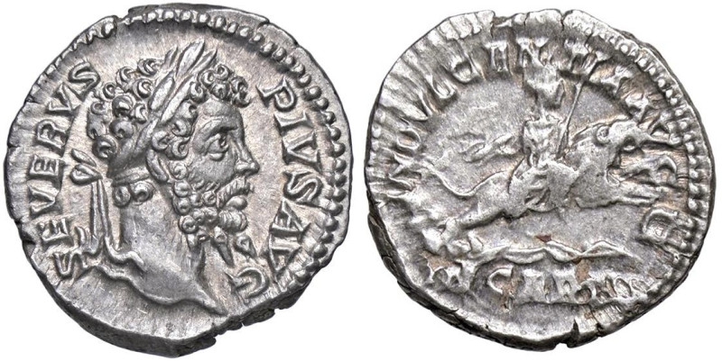 ROMANE IMPERIALI - Settimio Severo (193-211) - Denario C. 222; RIC 266 (AG g. 3,...