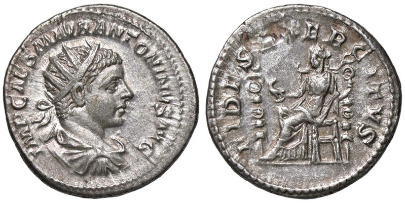 ROMANE IMPERIALI - Elagabalo (218-222) - Antoniniano C. 31; RIC 70 (AG g. 5)

...