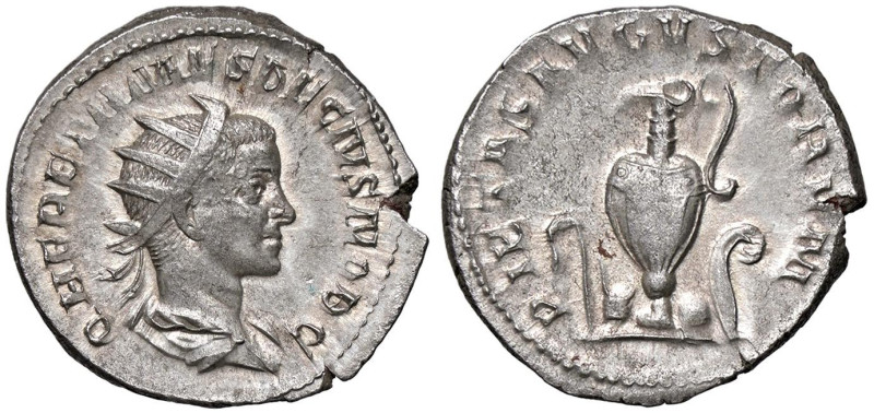 ROMANE IMPERIALI - Erennio Etrusco (251) - Antoniniano C. 14; RIC 143 (AG g. 4,3...