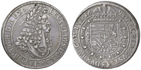 ESTERE - AUSTRIA - Leopoldo I (1658-1705) - Tallero 1694 Kr. 1303 (AG g. 28,13) Tentativo di foro

Status: BB

Notes: Tentativo di foro