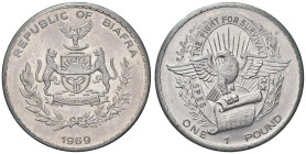 ESTERE - BIAFRA - Repubblica - Sterlina 1969 Kr. 6 R AG

Status: qFDC

Notes: