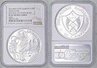 ESTERE - FUJAIRAH - Muhammad bin Hamad al-Sharqi (1952-1974) - 10 Riyals 1970 - Apollo XIII Kr. 19 AG Sigillata NGC PS67 ULTRA CAMEO

Status: FS

...