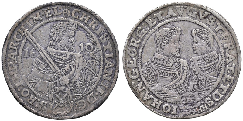 ESTERE - GERMANIA - SASSONIA - Cristiano II, Johan Georg I e August (1591-1611) ...