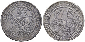 ESTERE - GERMANIA - SASSONIA - Cristiano II, Johan Georg I e August (1591-1611) - Tallero 1610 Kr. 24; Dav.7566 (AG g. 20,91)

Status: qBB

Notes: