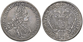 ESTERE - UNGHERIA - Carlo VI d' Asburgo (1711-1740) - Tallero 1719 Dav. 1053 (AG g. 28,45)

Status: BB+

Notes: