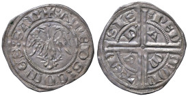 SAVOIA - Amedeo V (1285-1323) - Grosso di Piemonte MIR 45 R (AG g. 2,18) Ottima conservazione per il tipo, con patina di monetiere

Status: SPL

N...