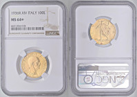 SAVOIA - Vittorio Emanuele III (1900-1943) - 100 Lire 1936 XIV Littore Pag. 650; Mont. 25 RR AU Sigillato NGC MS64+

Status: FDC

Notes: Sigillato...