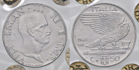 SAVOIA - Vittorio Emanuele III (1900-1943) - 50 Centesimi 1943 XXI Impero Pag. 826; Mont. 271 NC Ac Sigillata Loris Zanirato

Status: FDC

Notes: ...