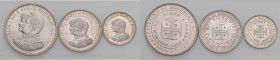 ESTERE - PORTOGALLO - Carlos I (1889-1908) - Trittico 1898 Kr. 537-537 AG 1000-500-200 Reis

Status: qFDC

Notes: 1000-500-200 Reis -