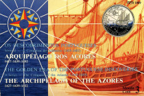 ESTERE - PORTOGALLO - Repubblica (1910) - 100 Escudos 1989 - Isole Azzorre Kr. 648a AG In cartoncino

Status: FDC

Notes: In cartoncino -