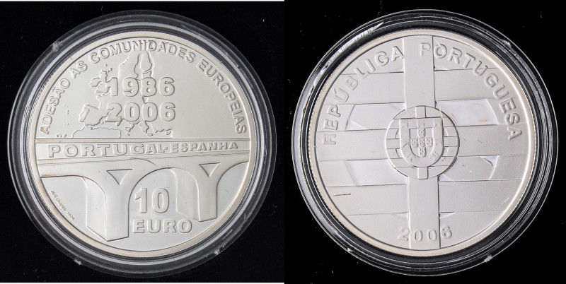 ESTERE - PORTOGALLO - Repubblica (1910) - 10 Euro 2006 AG In confezione

Statu...