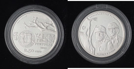 ESTERE - PORTOGALLO - Repubblica (1910) - 2,5 Euro 2011 AG In confezione

Status: FS

Notes: In confezione -