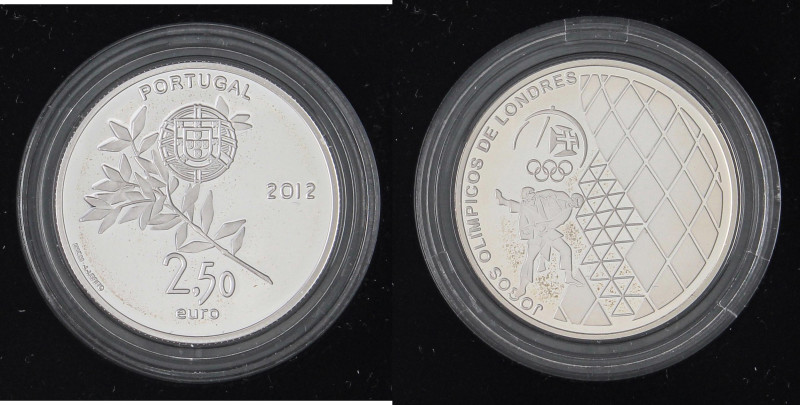 ESTERE - PORTOGALLO - Repubblica (1910) - 2,5 Euro 2012 AG In confezione

Stat...