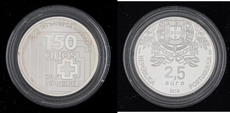 ESTERE - PORTOGALLO - Repubblica (1910) - 2,5 Euro 2013 AG In confezione

Stat...