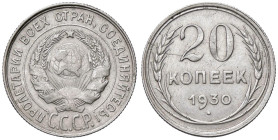 ESTERE - RUSSIA - URSS (1917-1992) - 20 Copechi 1930 Kr. 88 AG

Status: BB+

Notes: